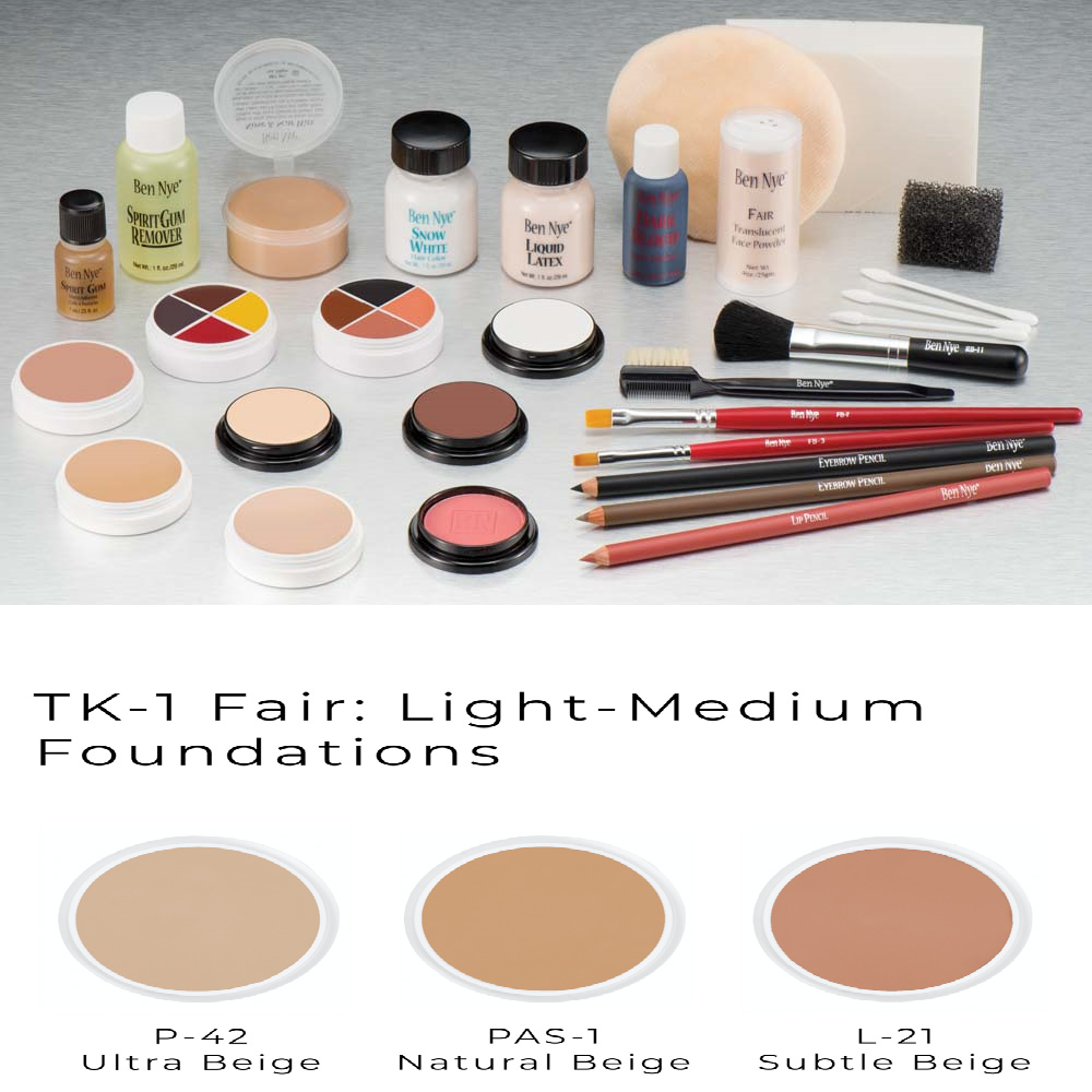 Theatrical Creme Kit: Fair: Light Medium