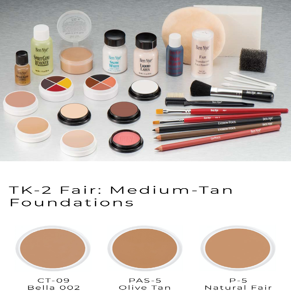 Theatrical Creme Kit: Fair: Medium Tan