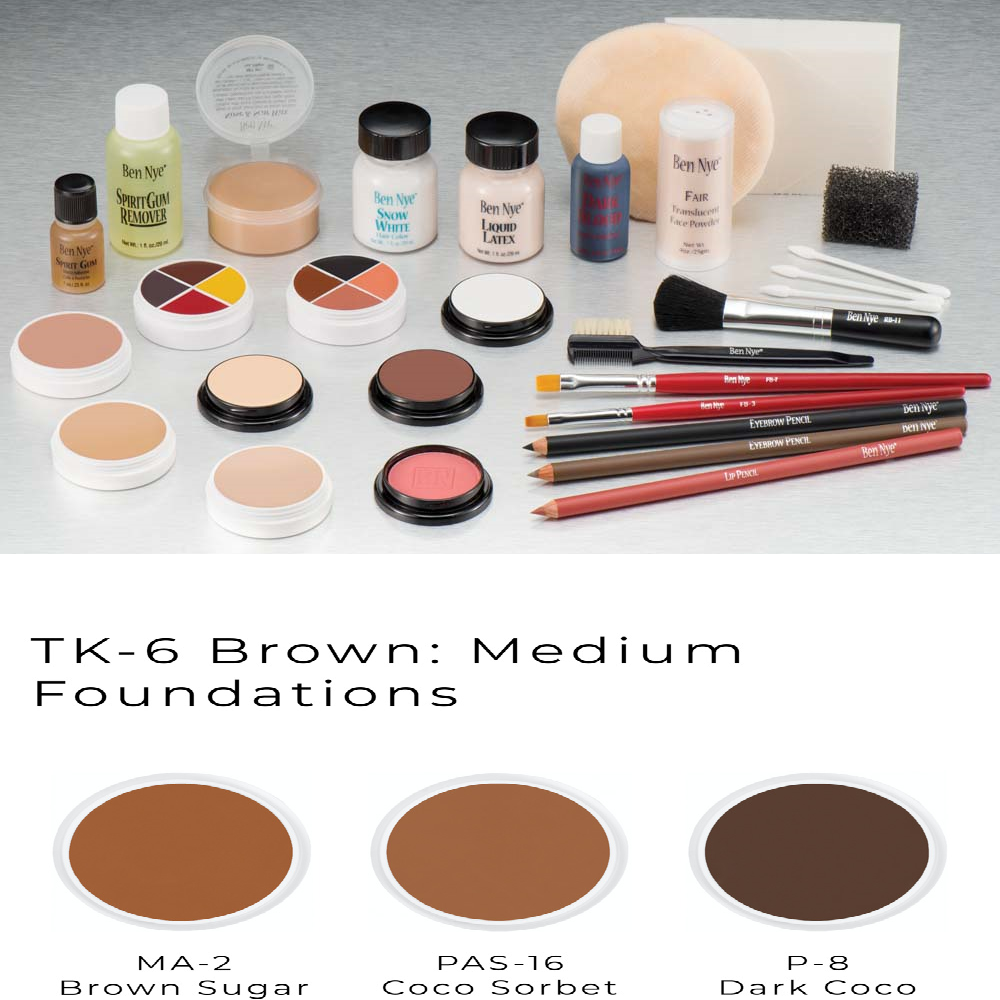 Theatrical Creme Kit: Brown: Medium