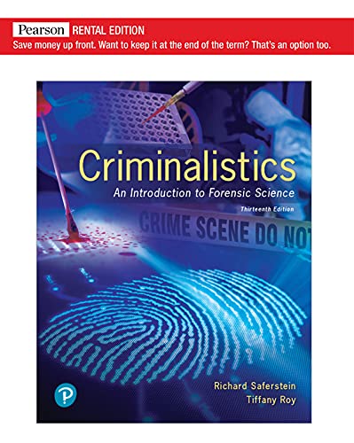 Criminalistics: An Introduction To Forensic Science