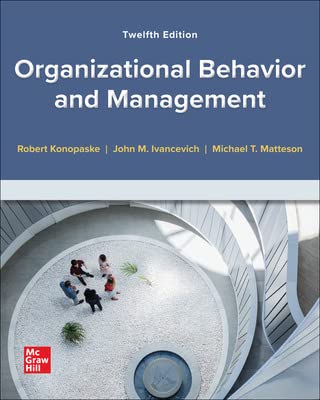 Organizational Behavior And Management